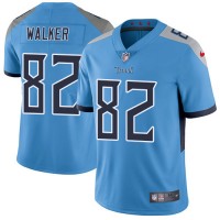 Nike Tennessee Titans #82 Delanie Walker Light Blue Alternate Youth Stitched NFL Vapor Untouchable Limited Jersey