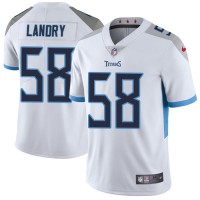 Nike Tennessee Titans #58 Harold Landry White Youth Stitched NFL Vapor Untouchable Limited Jersey