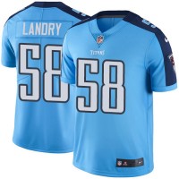 Nike Tennessee Titans #58 Harold Landry Light Blue Youth Stitched NFL Limited Rush Jersey