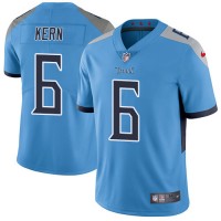 Nike Tennessee Titans #6 Brett Kern Light Blue Alternate Youth Stitched NFL Vapor Untouchable Limited Jersey
