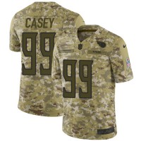 Nike Tennessee Titans #99 Jurrell Casey Camo Youth Stitched NFL Limited 2018 Salute to Service Jersey