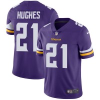 Nike Minnesota Vikings #21 Mike Hughes Purple Team Color Youth Stitched NFL Vapor Untouchable Limited Jersey