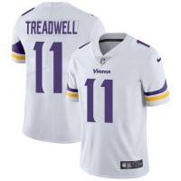 Nike Minnesota Vikings #11 Laquon Treadwell White Youth Stitched NFL Vapor Untouchable Limited Jersey
