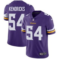 Nike Minnesota Vikings #54 Eric Kendricks Purple Team Color Youth Stitched NFL Vapor Untouchable Limited Jersey