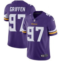 Nike Minnesota Vikings #97 Everson Griffen Purple Team Color Youth Stitched NFL Vapor Untouchable Limited Jersey