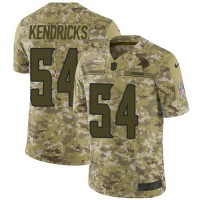 Nike Minnesota Vikings #54 Eric Kendricks Camo Youth Stitched NFL Limited 2018 Salute to Service Jersey