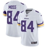 Nike Minnesota Vikings #84 Randy Moss White Youth Stitched NFL Vapor Untouchable Limited Jersey