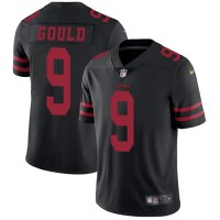 Nike San Francisco 49ers #9 Robbie Gould Black Alternate Men's Stitched NFL Vapor Untouchable Limited Jersey