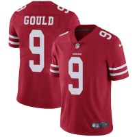 Nike San Francisco 49ers #9 Robbie Gould Red Team Color Men's Stitched NFL Vapor Untouchable Limited Jersey
