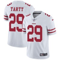 Nike San Francisco 49ers #29 Jaquiski Tartt White Men's Stitched NFL Vapor Untouchable Limited Jersey