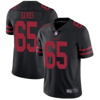 Nike San Francisco 49ers #65 Aaron Banks Black Alternate Men's Stitched NFL Vapor Untouchable Limited Jersey