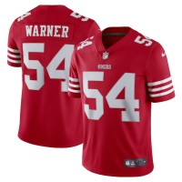 San Francisco San Francisco 49ers #54 Fred Warner Scarlet Nike Men's 2022-23 Limited Stitched NFL Vapor Untouchable Jersey
