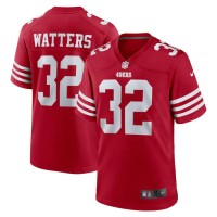 San Francisco San Francisco 49ers #32 Ricky Watters Nike Men's 2022 Player Game Jersey - Scarlet