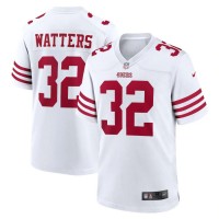 San Francisco San Francisco 49ers #32 Ricky Watters Nike Men's 2022 Player Game Jersey - White