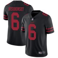 Nike San Francisco 49ers #6 Mitch Wishnowsky Black Alternate Men's Stitched NFL Vapor Untouchable Limited Jersey