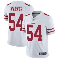 Nike San Francisco 49ers #54 Fred Warner White Men's Stitched NFL Vapor Untouchable Limited Jersey