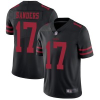 Nike San Francisco 49ers #17 Emmanuel Sanders Black Alternate Men's Stitched NFL Vapor Untouchable Limited Jersey