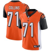 Nike Cincinnati Bengals #71 La'el Collins Orange Alternate Men's Stitched NFL Vapor Untouchable Limited Jersey