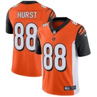 Nike Cincinnati Bengals #88 Hayden Hurst Orange Alternate Men's Stitched NFL Vapor Untouchable Limited Jersey