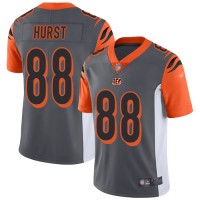 Nike Cincinnati Bengals #88 Hayden Hurst Silver Men's Stitched NFL Limited Inverted Legend Jersey