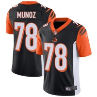 Nike Cincinnati Bengals #78 Anthony Munoz Black Team Color Men's Stitched NFL Vapor Untouchable Limited Jersey