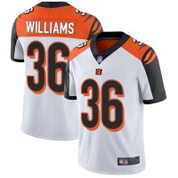 Nike Cincinnati Bengals #36 Shawn Williams White Men's Stitched NFL Vapor Untouchable Limited Jersey
