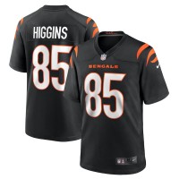 Cincinnati Cincinnati Bengals #85 Tee Higgins Black Nike Game Jersey