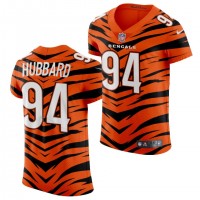 Nike Cincinnati Bengals #94 Sam Hubbard Men's 2021-22 Orange City Edition Elite NFL Jersey