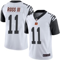 Nike Cincinnati Bengals #11 John Ross III White Men's Stitched NFL Limited Rush Jersey