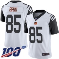 Nike Cincinnati Bengals #85 Tyler Eifert White Men's Stitched NFL Limited Rush 100th Season Jersey