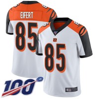 Nike Cincinnati Bengals #85 Tyler Eifert White Men's Stitched NFL 100th Season Vapor Limited Jersey