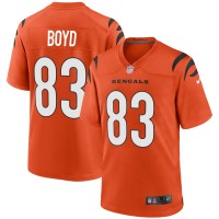 Cincinnati Cincinnati Bengals #83 Tyler Boyd Orange Nike Alternate Game Jersey