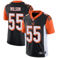 Nike Cincinnati Bengals #55 Logan Wilson Black Team Color Men's Stitched NFL Vapor Untouchable Limited Jersey