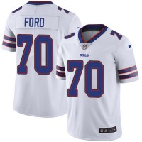 Nike Buffalo Bills #70 Cody Ford White Men's Stitched NFL Vapor Untouchable Limited Jersey