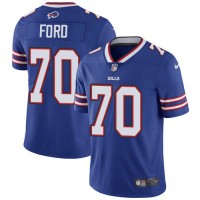 Nike Buffalo Bills #70 Cody Ford Royal Blue Team Color Men's Stitched NFL Vapor Untouchable Limited Jersey