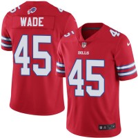 Nike Buffalo Bills #45 Christian Wade Red Men's Stitched NFL Elite Rush Jersey