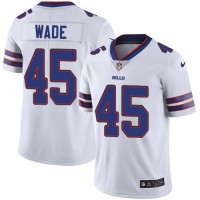 Nike Buffalo Bills #45 Christian Wade White Men's Stitched NFL Vapor Untouchable Limited Jersey