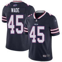 Nike Buffalo Bills #45 Christian Wade Navy Men's Stitched NFL Limited Inverted Legend Jersey