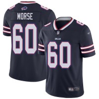 Nike Buffalo Bills #60 Mitch Morse Navy Men's Stitched NFL Limited Inverted Legend Jersey