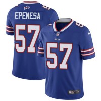 Nike Buffalo Bills #57 A.J. Epenesas Royal Blue Team Color Men's Stitched NFL Vapor Untouchable Limited Jersey