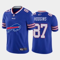 Buffalo Buffalo Bills #87 Isaiah Hodgins Royal Blue Men's Nike Big Team Logo Vapor Limited NFL Jersey
