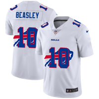 Buffalo Buffalo Bills #10 Cole Beasley White Men's Nike Team Logo Dual Overlap Limited NFL Jersey