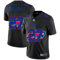 Buffalo Buffalo Bills #27 Tre'Davious White Men's Nike Team Logo Dual Overlap Limited NFL Jersey Black