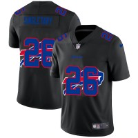 Buffalo Buffalo Bills #26 Devin Singletary Men's Nike Team Logo Dual Overlap Limited NFL Jersey Black