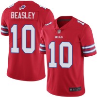 Nike Buffalo Bills #10 Cole Beasley Red Men's Stitched NFL Limited Rush Jersey