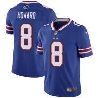 Buffalo Buffalo Bills #8 O. J. Howard Royal Blue Team Color Men's Stitched NFL Vapor Untouchable Limited Jersey