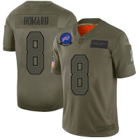 Buffalo Buffalo Bills #8 O. J. Howard Camo Men's Stitched NFL Limited 2019 Salute To Service Jersey
