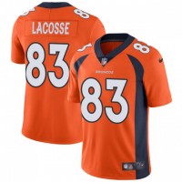 Nike Denver Broncos #83 Matt LaCosse Orange Team Color Men's Stitched NFL Vapor Untouchable Limited Jersey