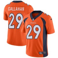Nike Denver Broncos #29 Bryce Callahan Orange Team Color Men's Stitched NFL Vapor Untouchable Limited Jersey