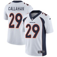 Nike Denver Broncos #29 Bryce Callahan White Men's Stitched NFL Vapor Untouchable Limited Jersey